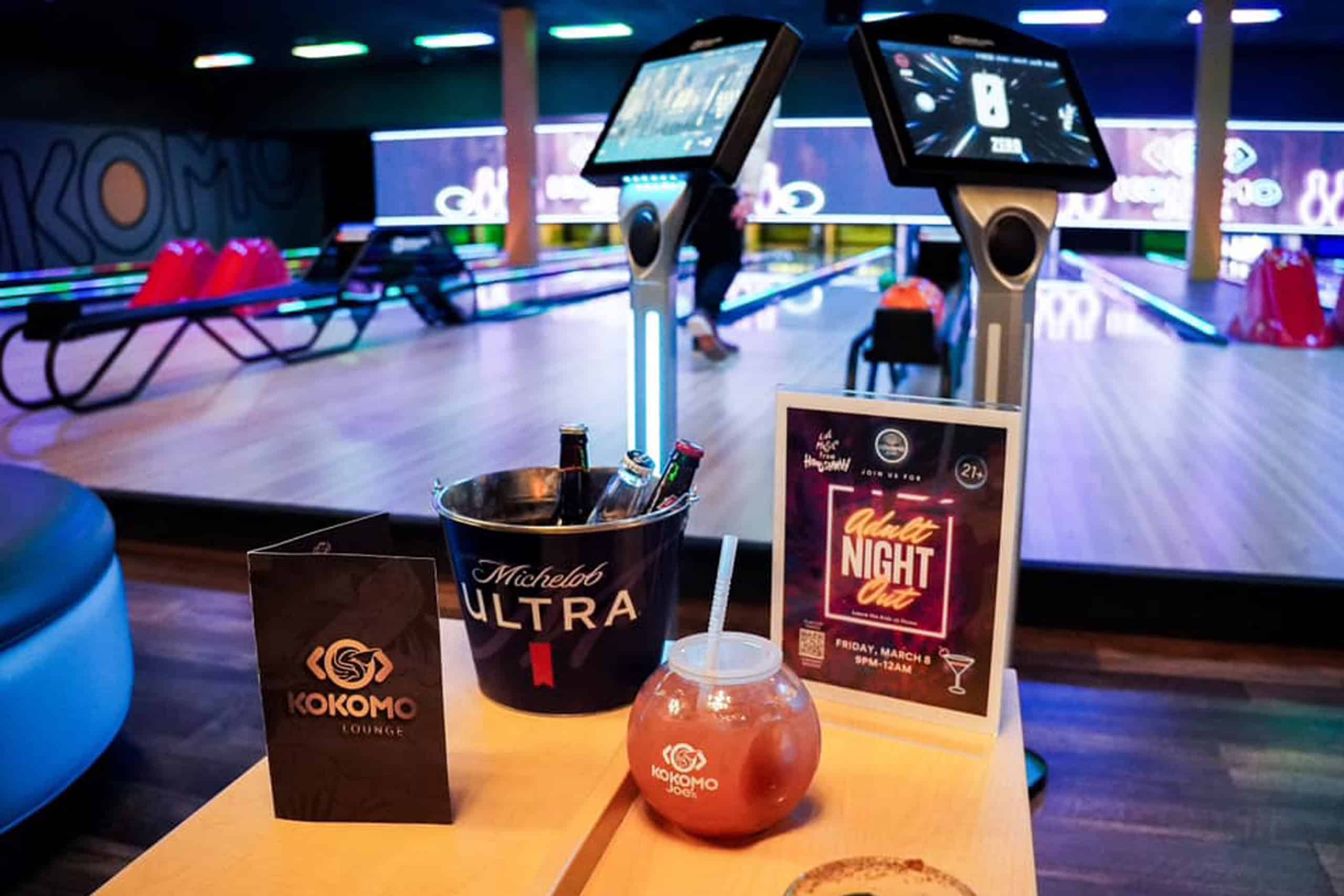 Food & Drinks at Your Lane at Kokomo Joe's bowling in St. Peters