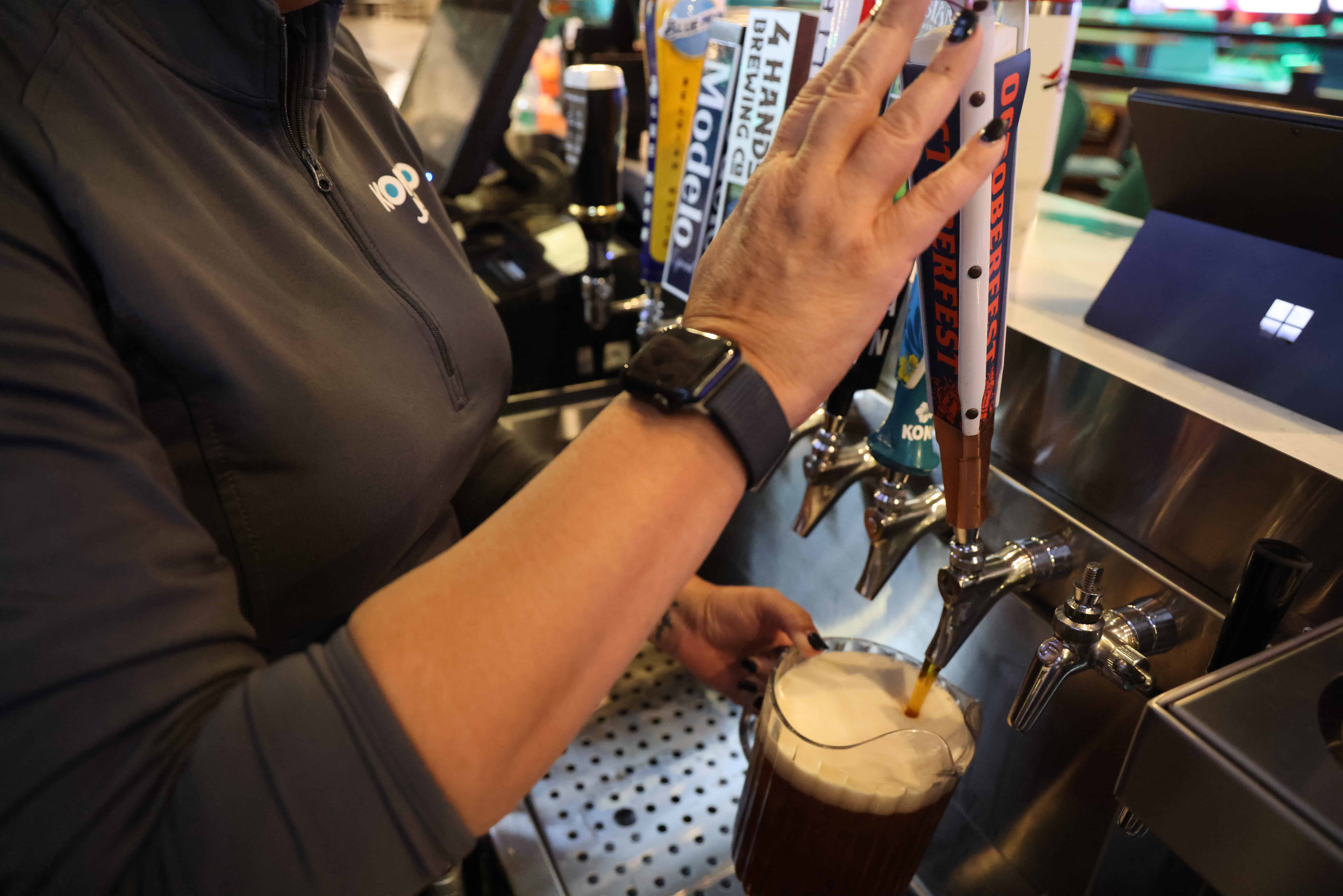 Draft Beer at the Kokomo Lounge at Kokomo Joe's in St. Peters, MO
