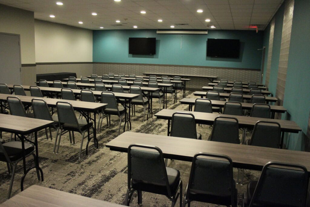 Large private meeting space at Kokomo Joe's St. Peters MO
