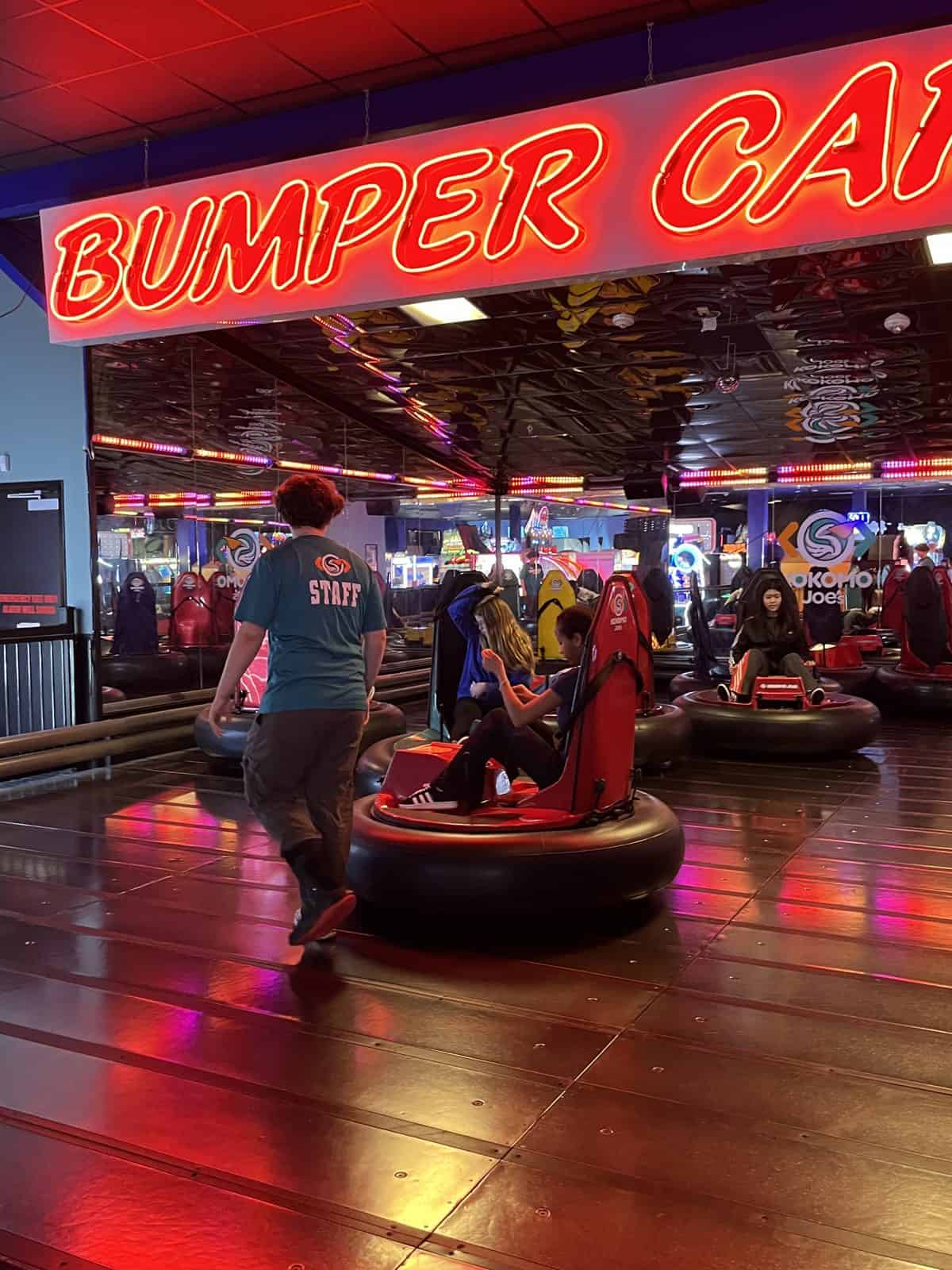 Ride Requirements – bumper cars at Kokomo Joe's in St. Peters, MO