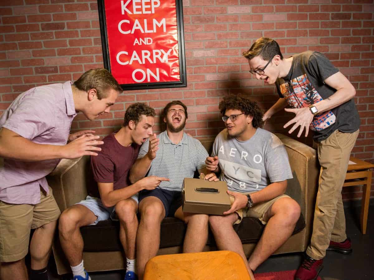 Escape room at Kokomo Joe's