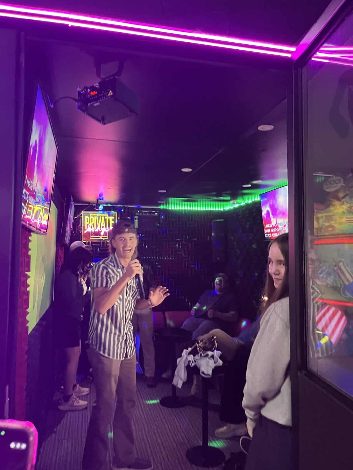 Record a Studio Session – private karaoke lounge at Kokomo Joe's in St. Peters, MO