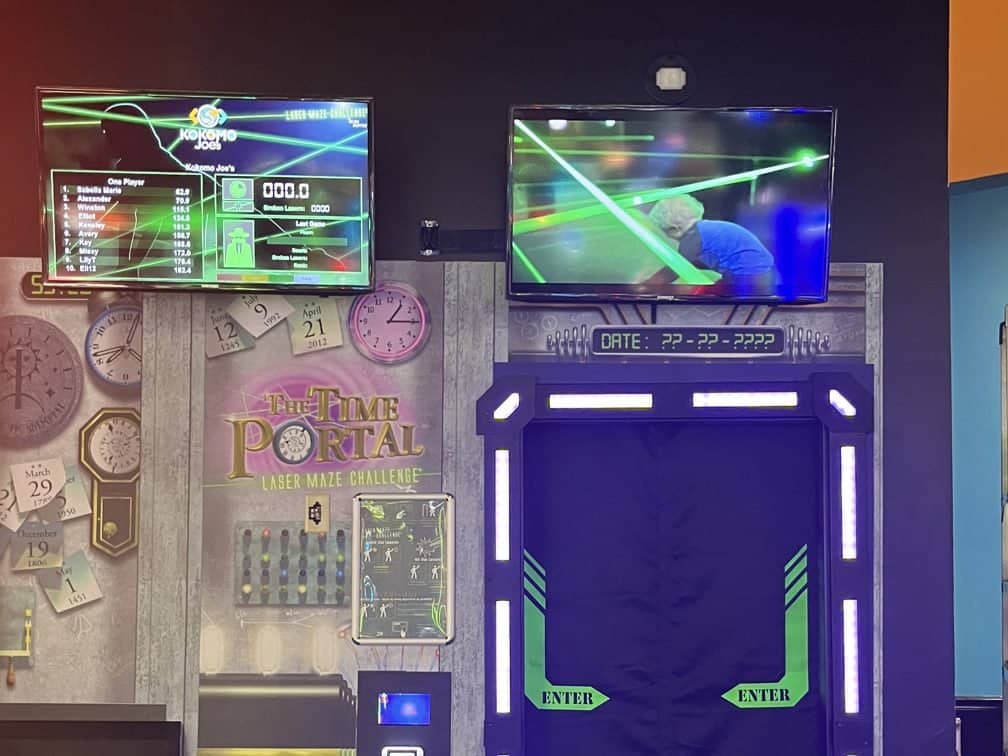 Top 10 Leaderboard – Laser Maze Challenge at Kokomo Joe's in St. Peters, MO