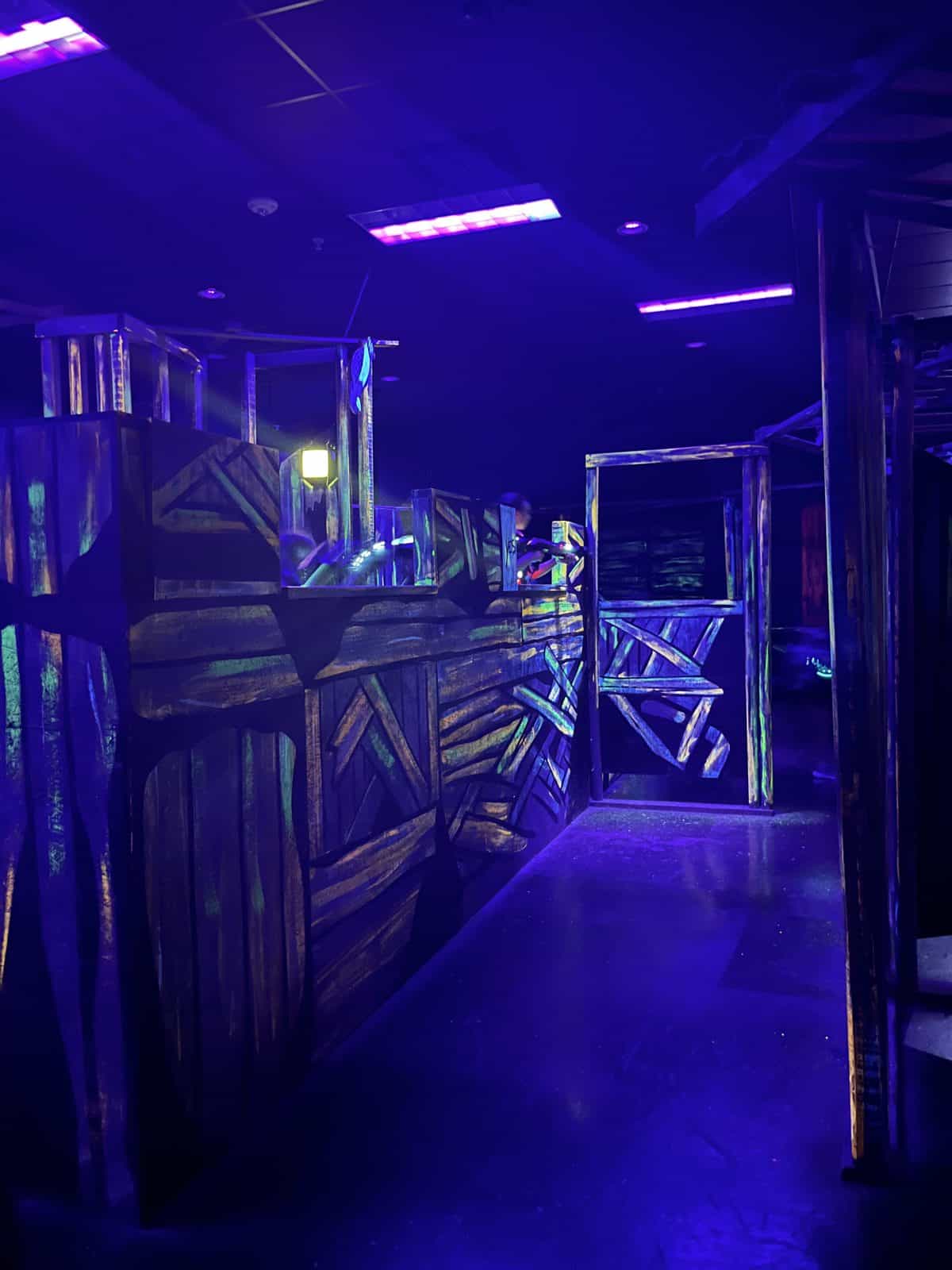 Multi-Level Arena – laser tag at Kokomo Joe's in St. Peters, MO