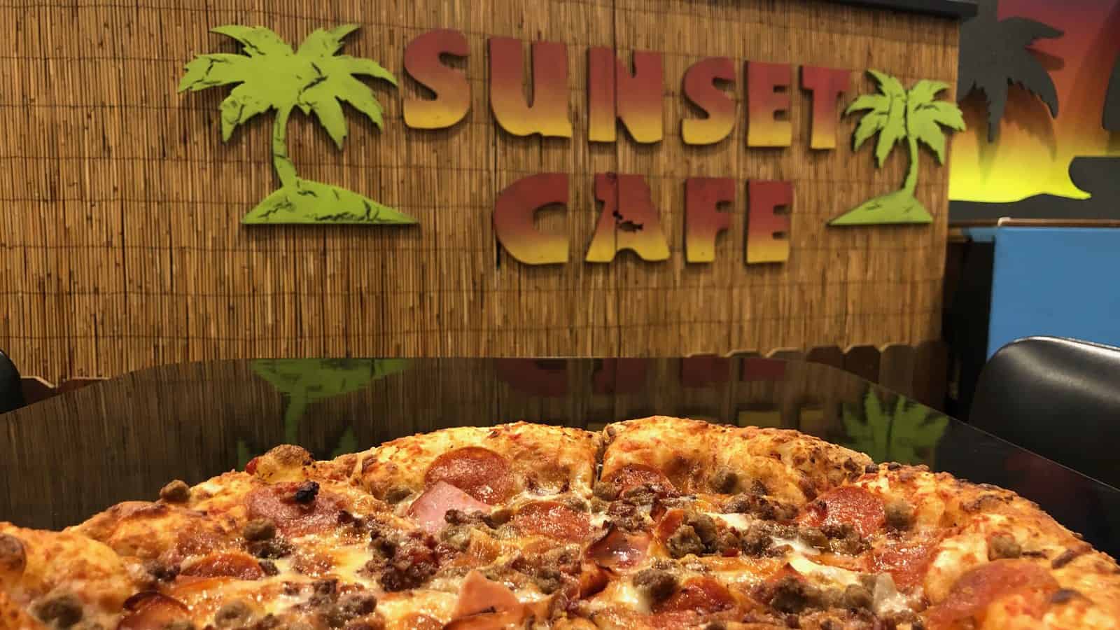 Food from the Sunset Cafe at Kokomo Joe's